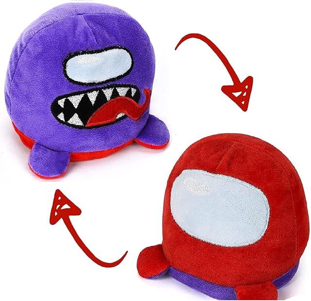 ENGLASIA Among Us Plush, Among Us Toys, Durable Soft Toy, Among Us Plushies for Playing & Expressing Mood for Kids Teens Adults, Among Us