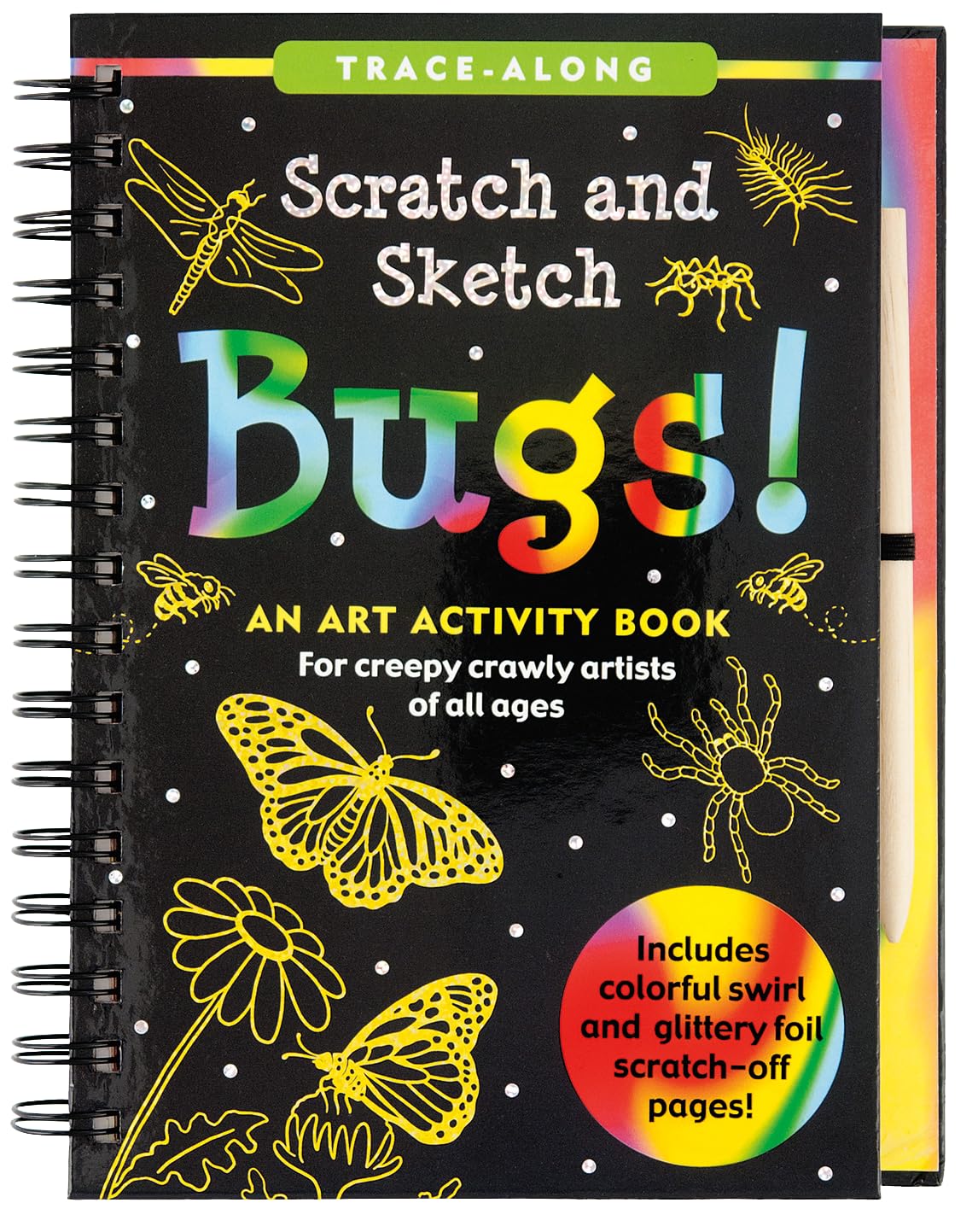 Scratch & Sketch Bugs (Trace Along)