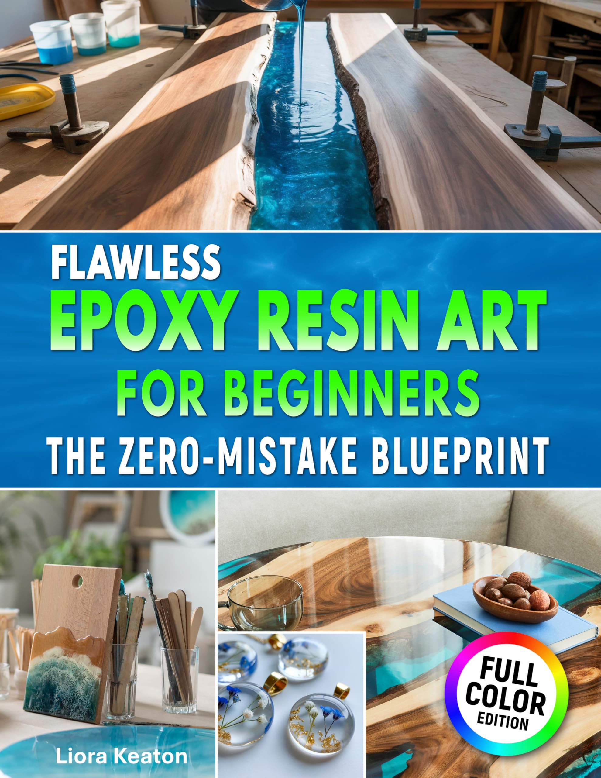 Flawless Epoxy Resin Art for Beginners: The Zero-Mistake Blueprint: Easy Techniques, Clear Results & Complete Troubleshooting for Jewelry, Décor & Keepsakes — Without Wasting Resin