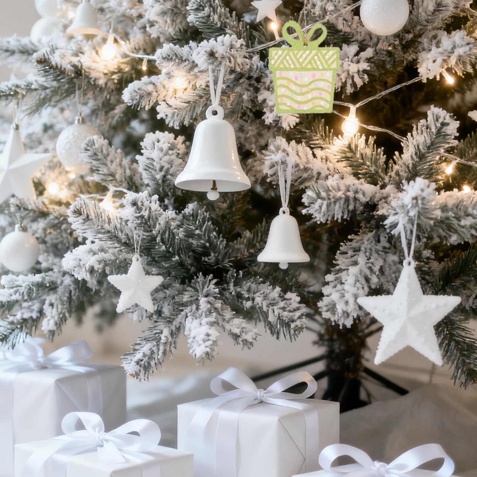 300 Pièces Décorations de Fête en Bois Non Finies, Rondelles