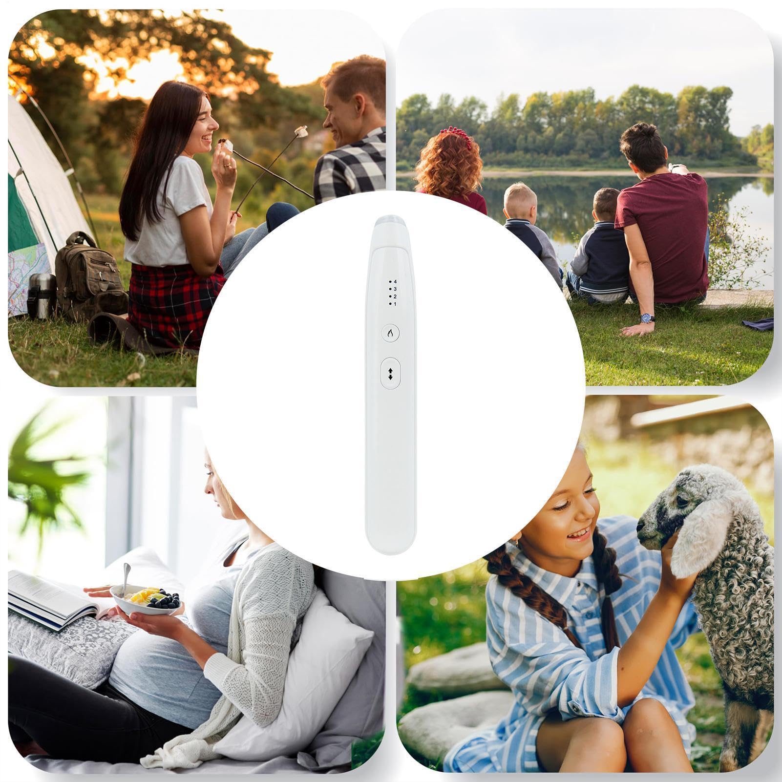 Stylo Anti-Démangeaison - Contrôle De Température Portable Et Rechargeable USB - Outil Électrique Anti-Démangeaison Piqûres - Pour Bureau Maison Voyage Déplacement Professionnel Randonnée Camping