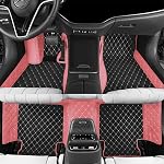 Voiture personnalisée Tapis de sol approprié pour 99.9% camion SUV,tapis de voiture tout temps personnalisé, couverture complète tapis de voitures de luxe, tapis de sol en cuir antidérapant (couleur 11)