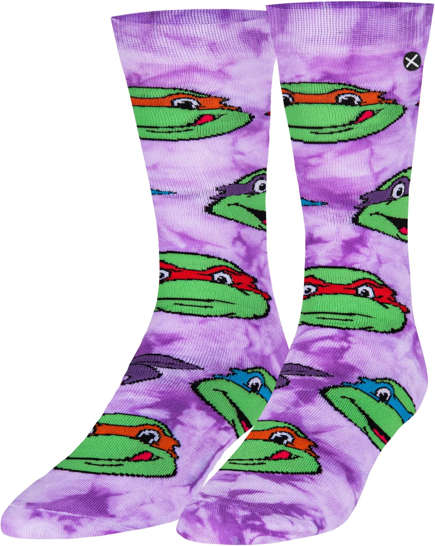 Odd Sox, Nickelodeon TMNT Cartoon Socks, Krang, Fun Novelty Mens Crew