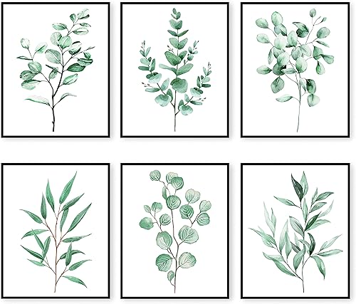 Impresiones botánicas para pared impresiones botánicas de decoración de pared arte de pared bohemio de bosque tropical imágenes de plantas de cocina