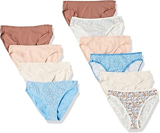 Mujer Ropa Interior Corta de Algodón de Pierna Alta (Disponible en Tallas Grandes), Transpirable
