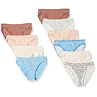 Amazon Essentials Slip Intimo A Gamba Alta in Cotone (Disponibile in Taglia Forte)