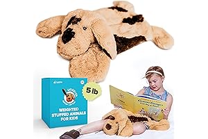 Lakikid Weighted Stuffed Animals for Kids & Adults: 5lb Sensory Lap Pad...