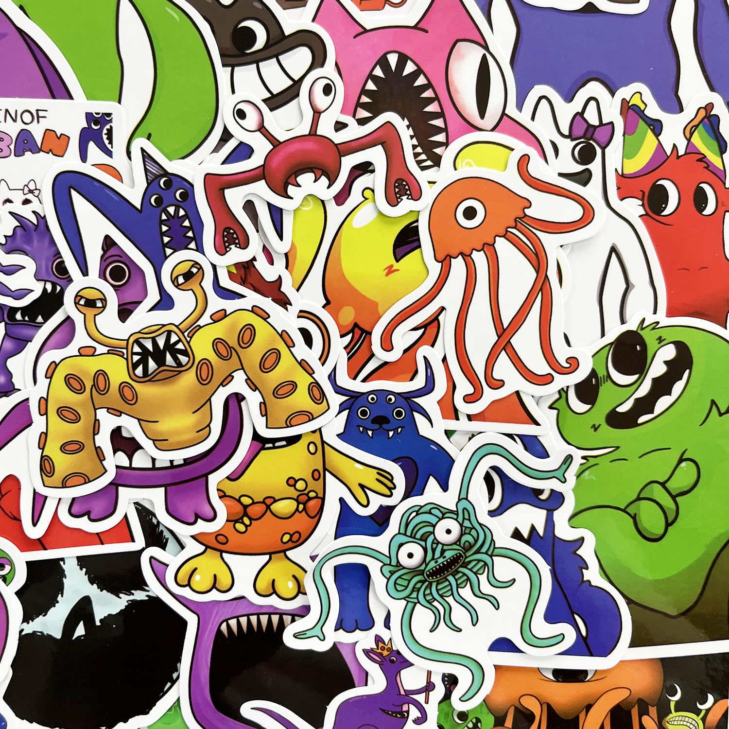 Amazon.co.jp: 50枚入り Banban ガーデンステッカー 漫画 ガーデンオブ