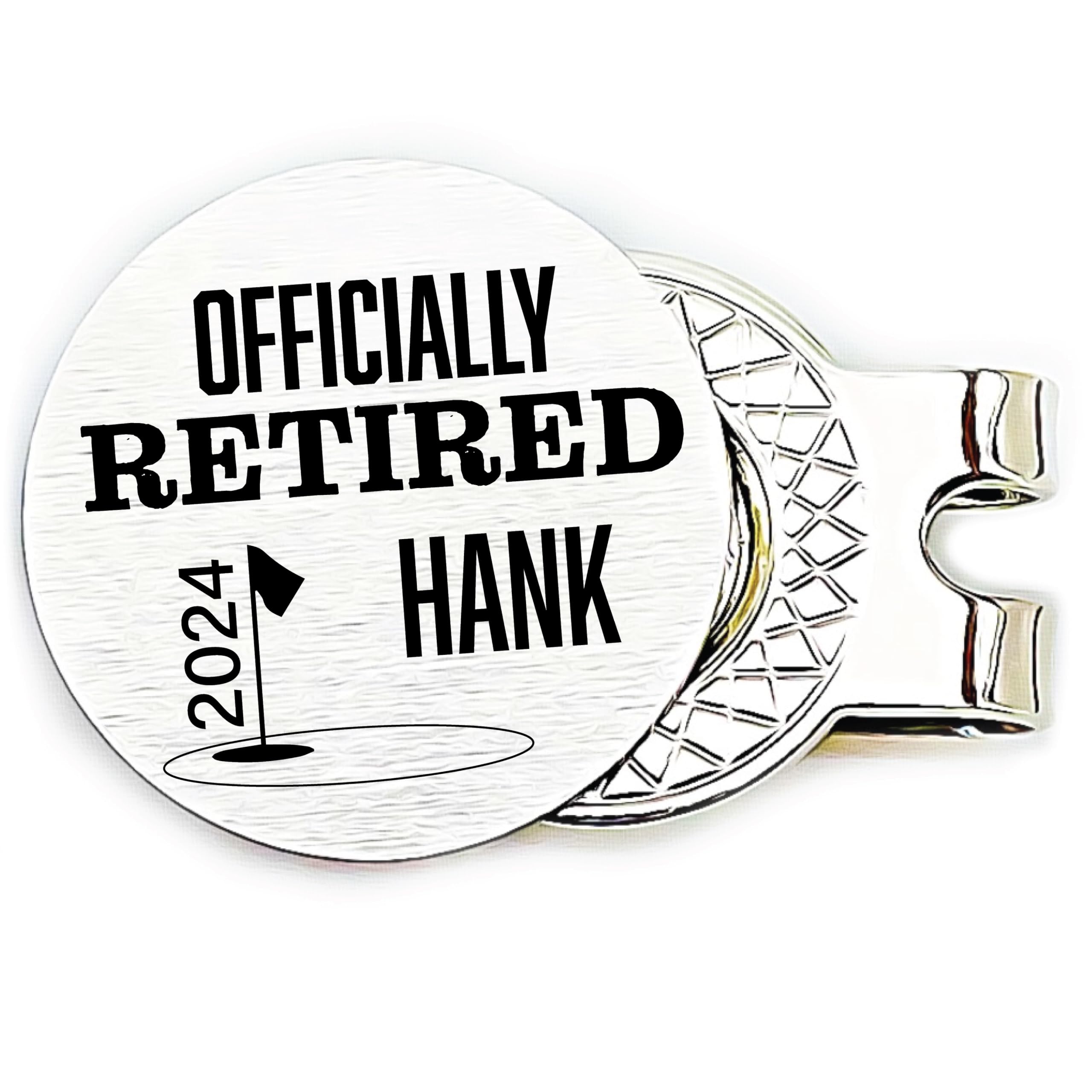 Personalized Retirement Gift Welcome To The Back Nine Golf Ball Marker Retirement Gift Mens Gift Golf Marker Retiree Gift Retirement Party RETIRED-GOLF