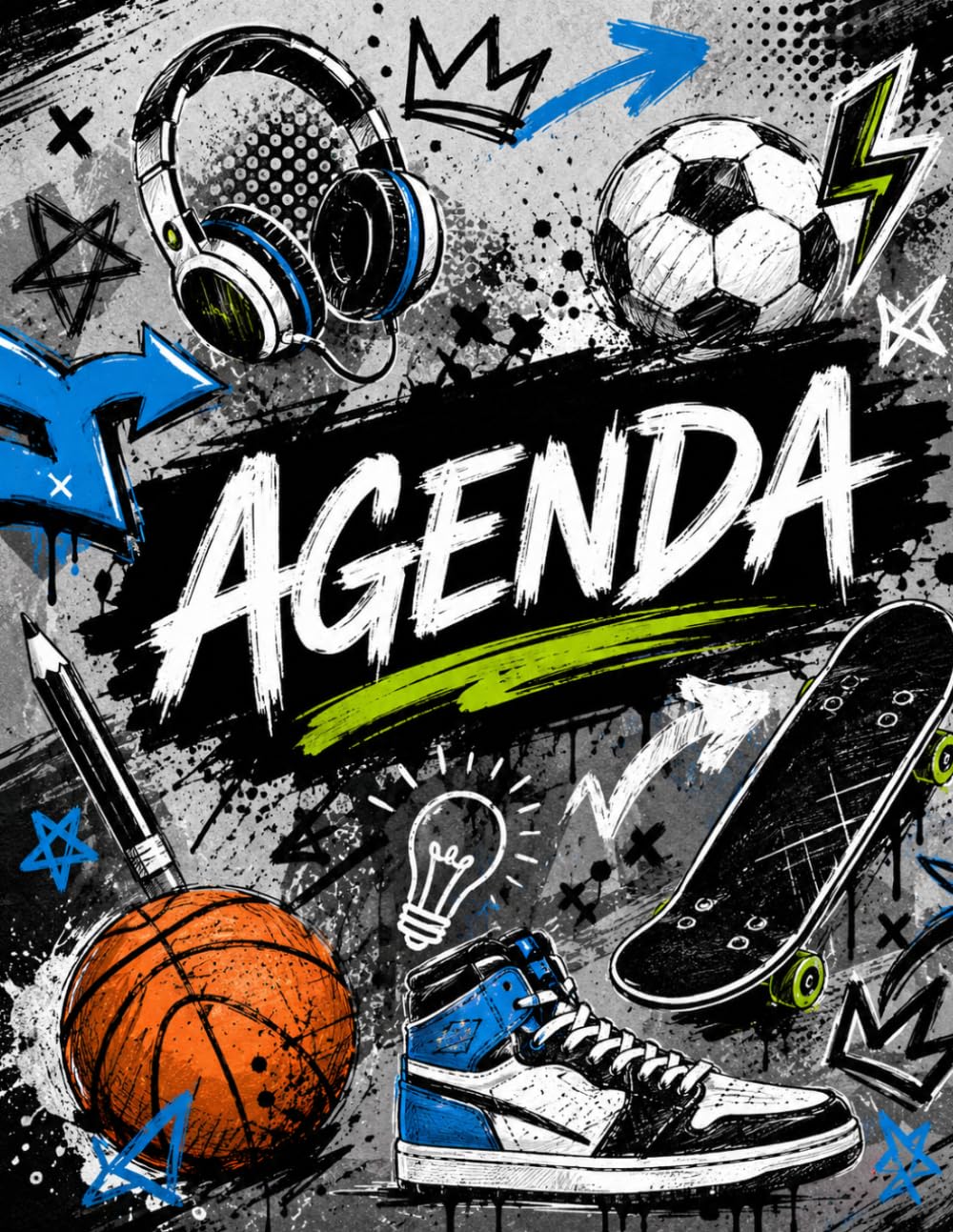 Student Weekly School Agenda: 40-Week Academic Planner with Assignment Tracker