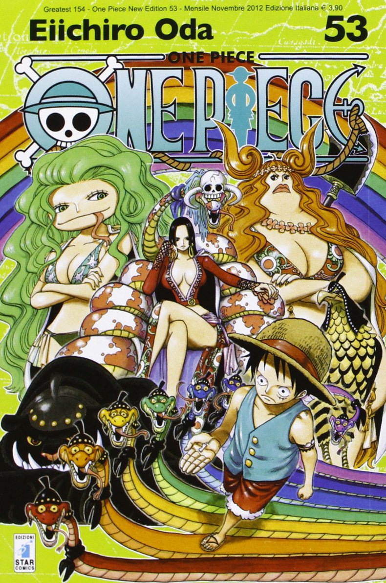 One piece. New edition vol. 53: Eiichiro Oda: 9788864203911: Books