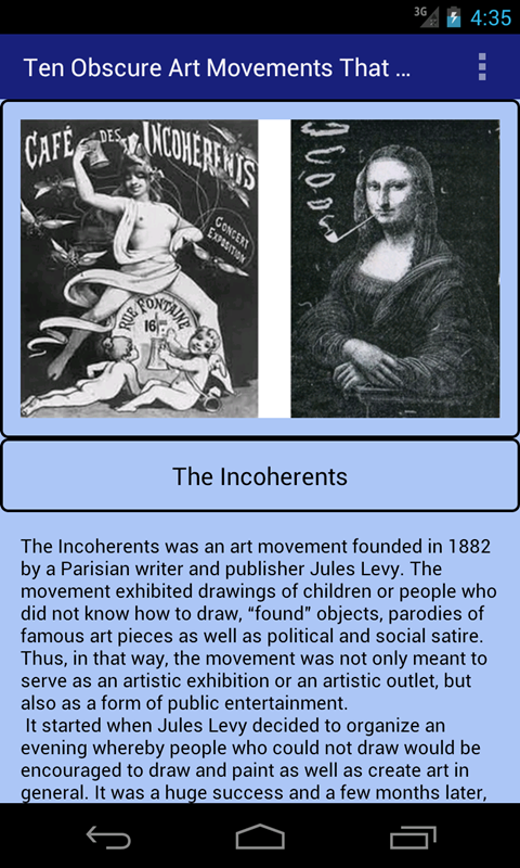 Obscure Art Movements