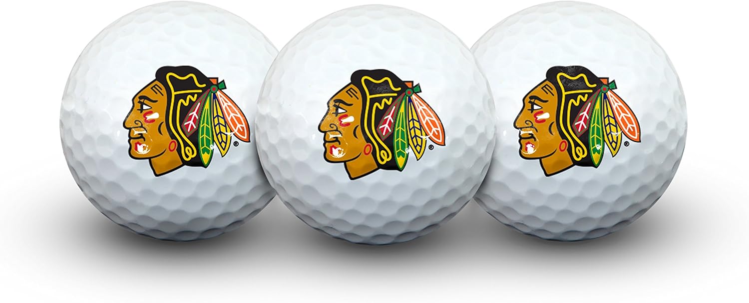 Team Effort NHL Unisex-Adult Golf Ball Pack of 3