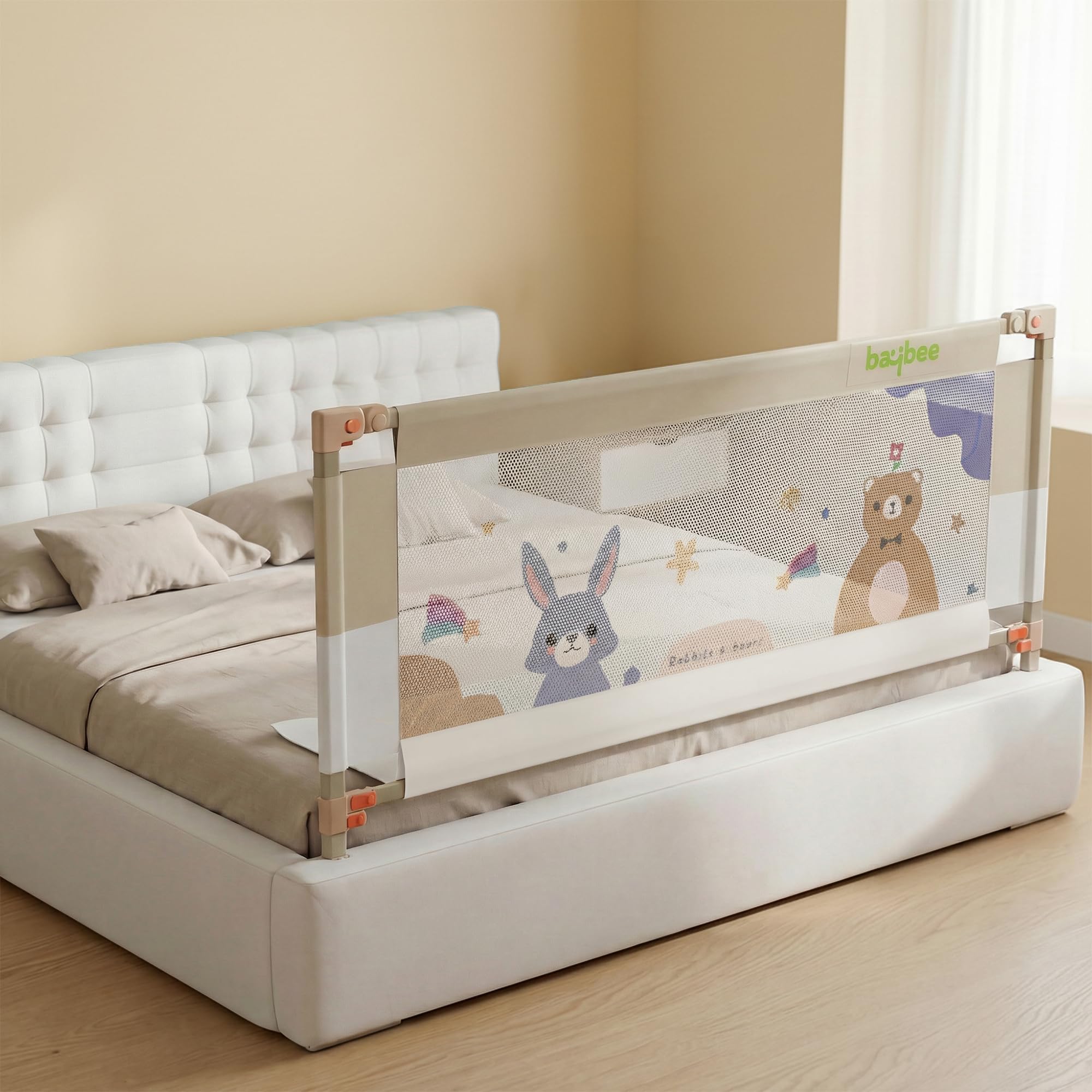 Baby Bed Rail Safety Guard - Prevent Falls! -15 Baby Bed Rail Safety Guard - Prevent Falls! -15