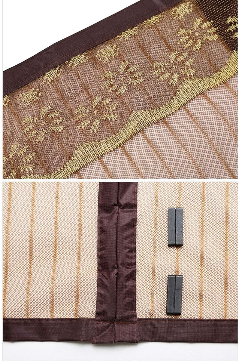 ECYC Window Screen Self-Adhesive Invisible Magnetic Screens Magnet Window Screening Door Curtains Home Magnetic Mesh Screen