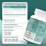 Nutrawave 2-IN-1 Suppléments de zinc, formule à forte absorption 50 mg de gluconate de zinc + Booster d'immuno-friendly, peau saine, cheveux, ongles, citrate de zinc & Bones, pour les hommes & Les femmes, Vegan, 6-Month Approvisionnement