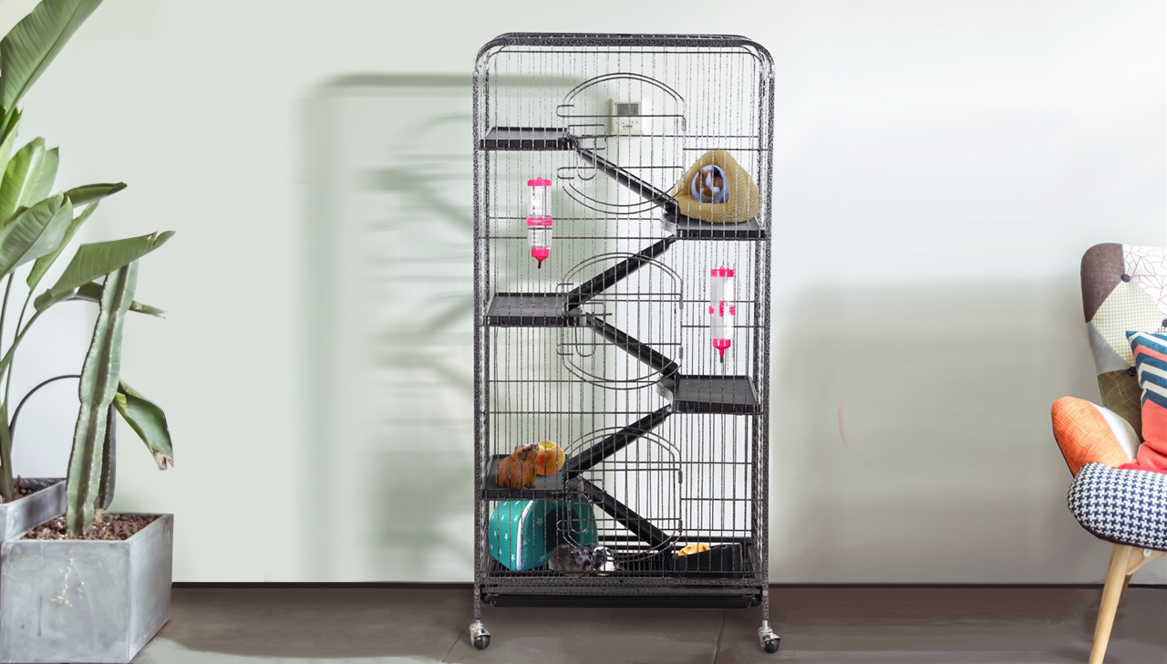 Yaheetech Pet Cage for Small Animal