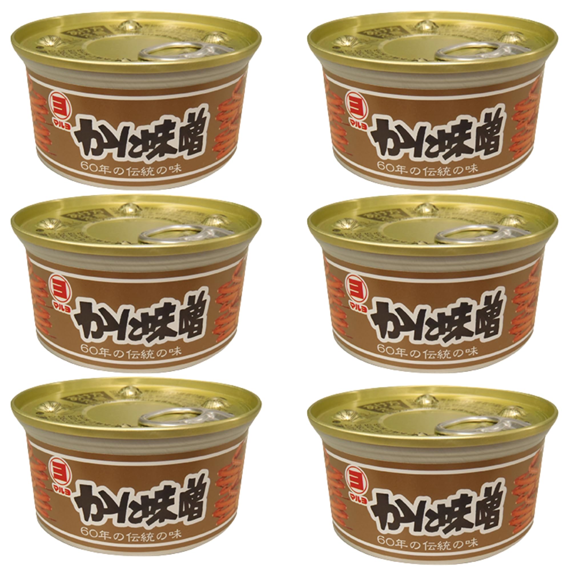 Amazon | マルヨ食品 かにみそ 缶詰 100g 6個セット 香住の元祖かに