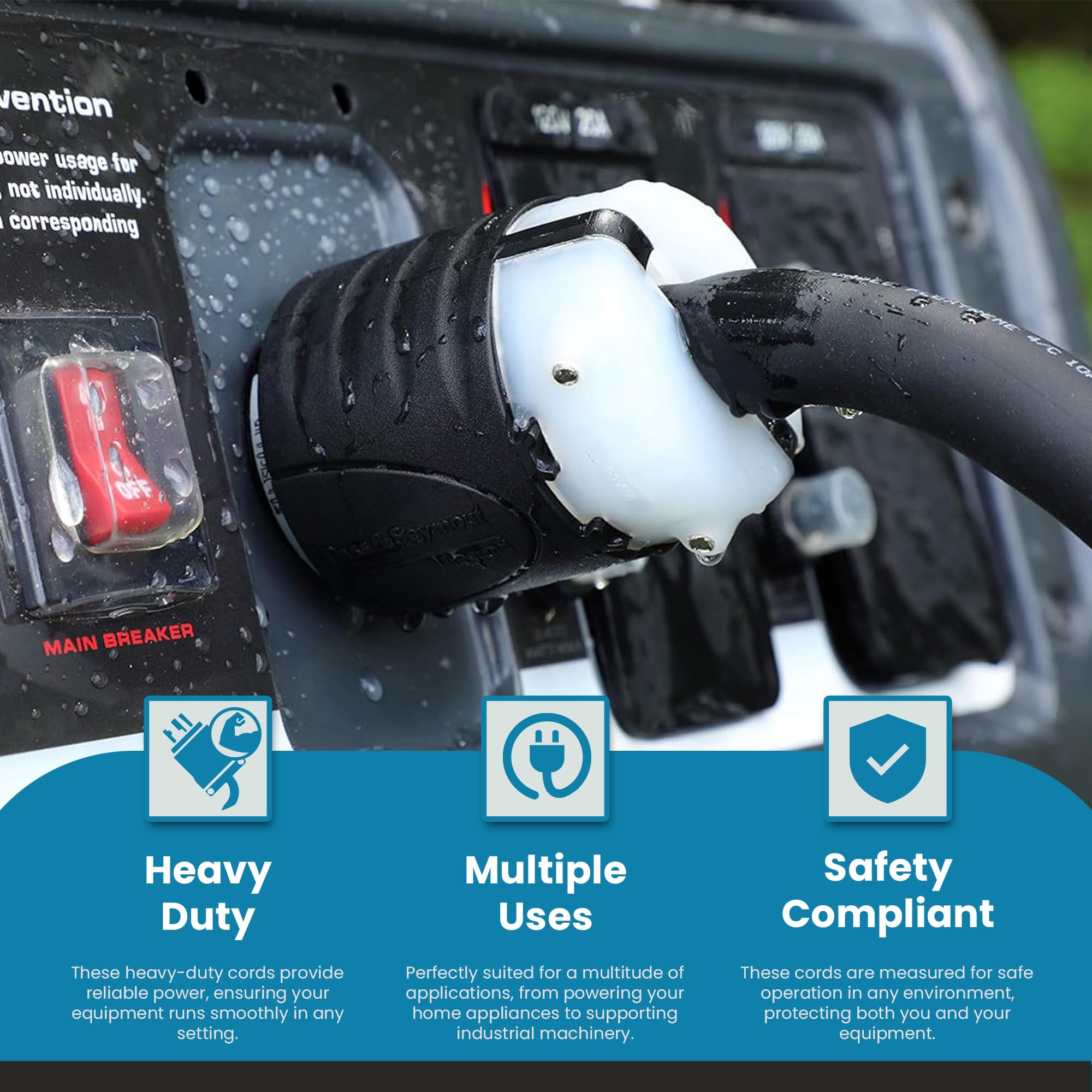 Amazon.com: IronBox Electric - L21-30 Extension Cord - 8/5 SOOW