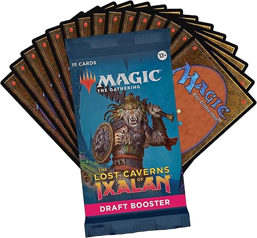 Miniatura 4 de Magic The Gathering The Lost Caverns of Ixalan Draft Booster Box - 36 paquetes + 1 tarjeta de decoración (541 cartas mágicas)