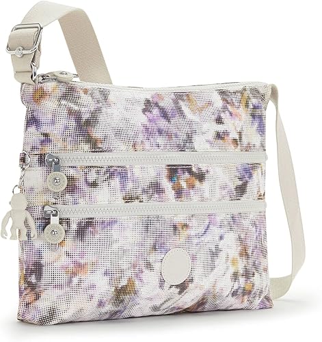 Vista 16 de Kipling Alvar - Bolso cruzado con estampado mediano índigo (Indigo/Bloom)
