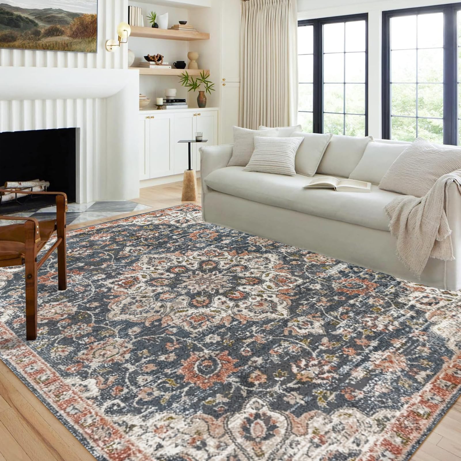 Amazon.com: Washable Area Rugs 1.5x2.5ft Rug Non Slip Rugs Low