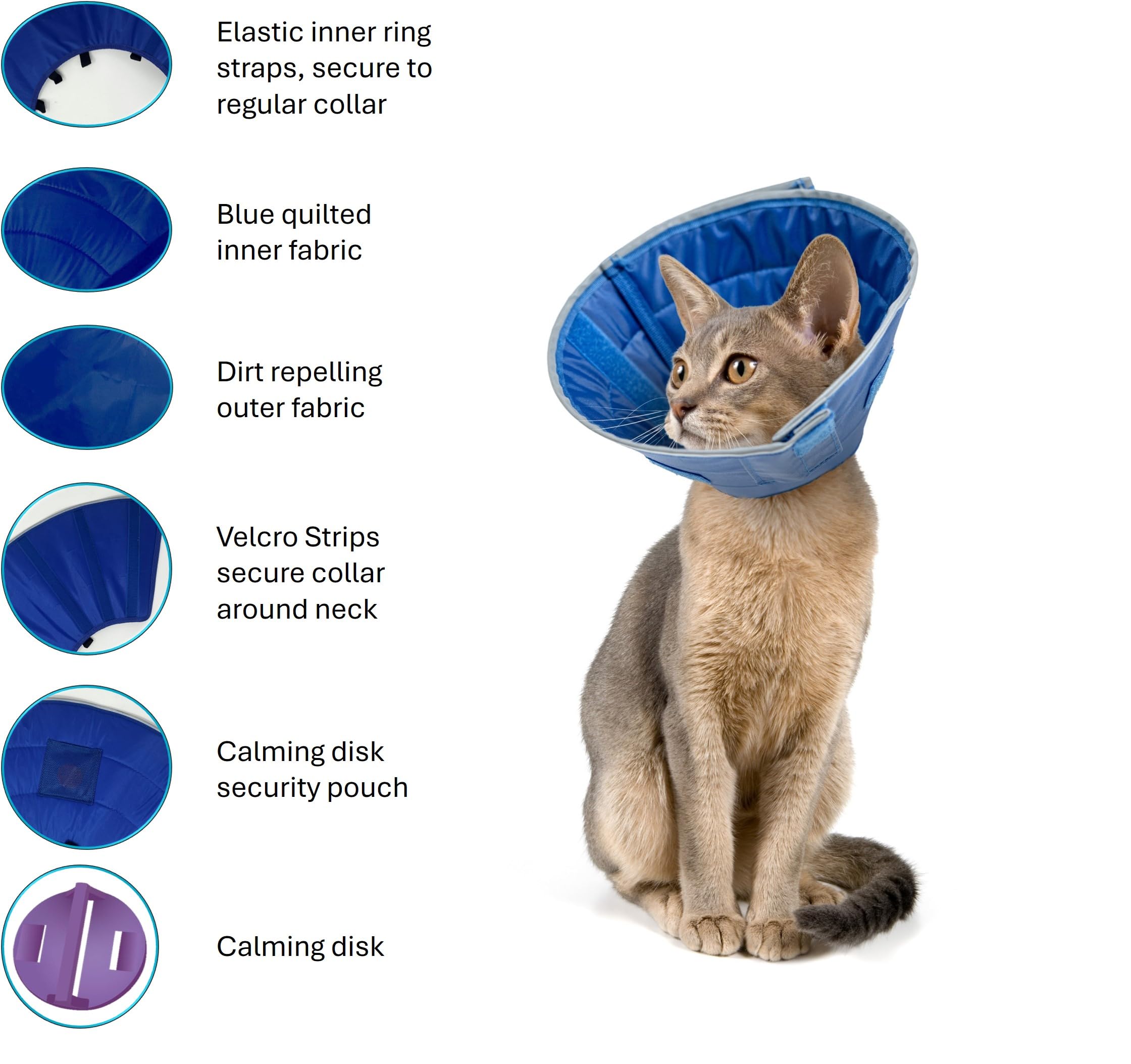 Calm Paws Obroża dla kota W/uspokajająca