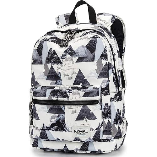 Kinmac Laptop Backpack (Large Size For 13 inch-14 inch-15.6 inch Laptop, Mountain)