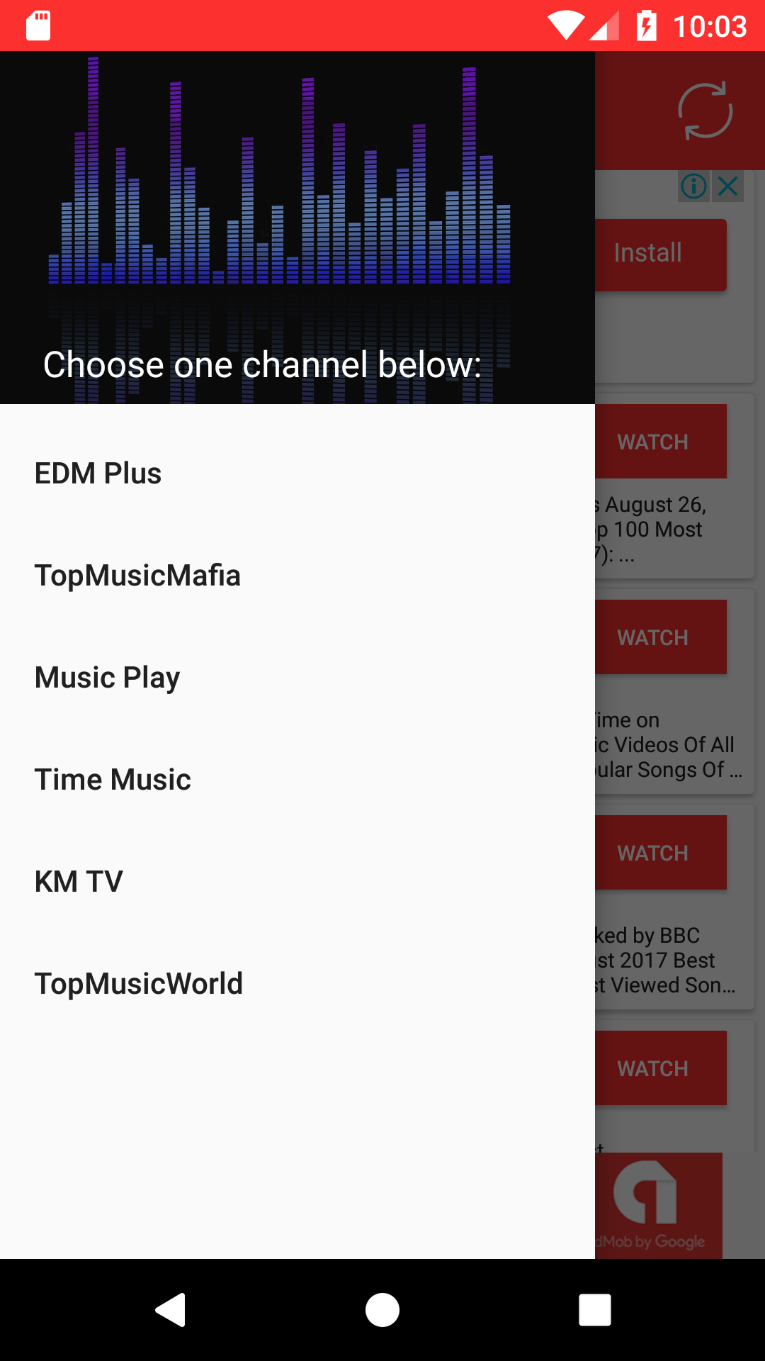 Top Music Video - App on Amazon Appstore