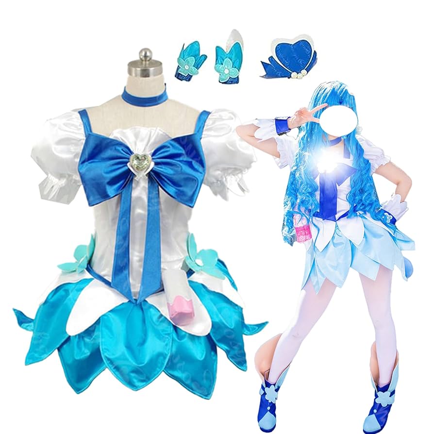 プリキュア キュアマリン コスプレ衣装 Amazon.co.jp: キュアマリンコスプレ衣装 スーパープリキュア
