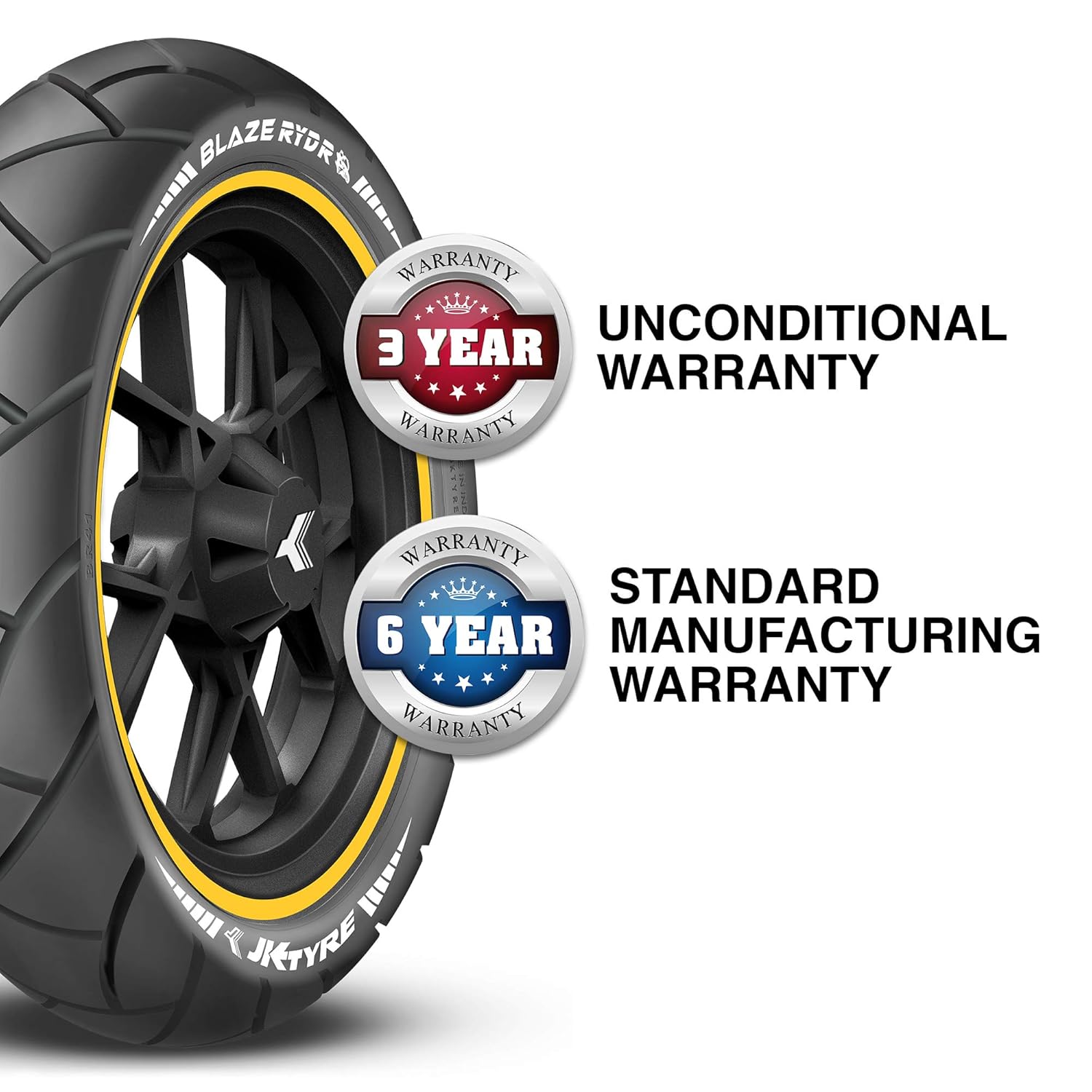 Jk Tyre Blaze Rydr Br41 140 70 17 Tubeless Bike Tyre Rear Amazon In Car Motorbike