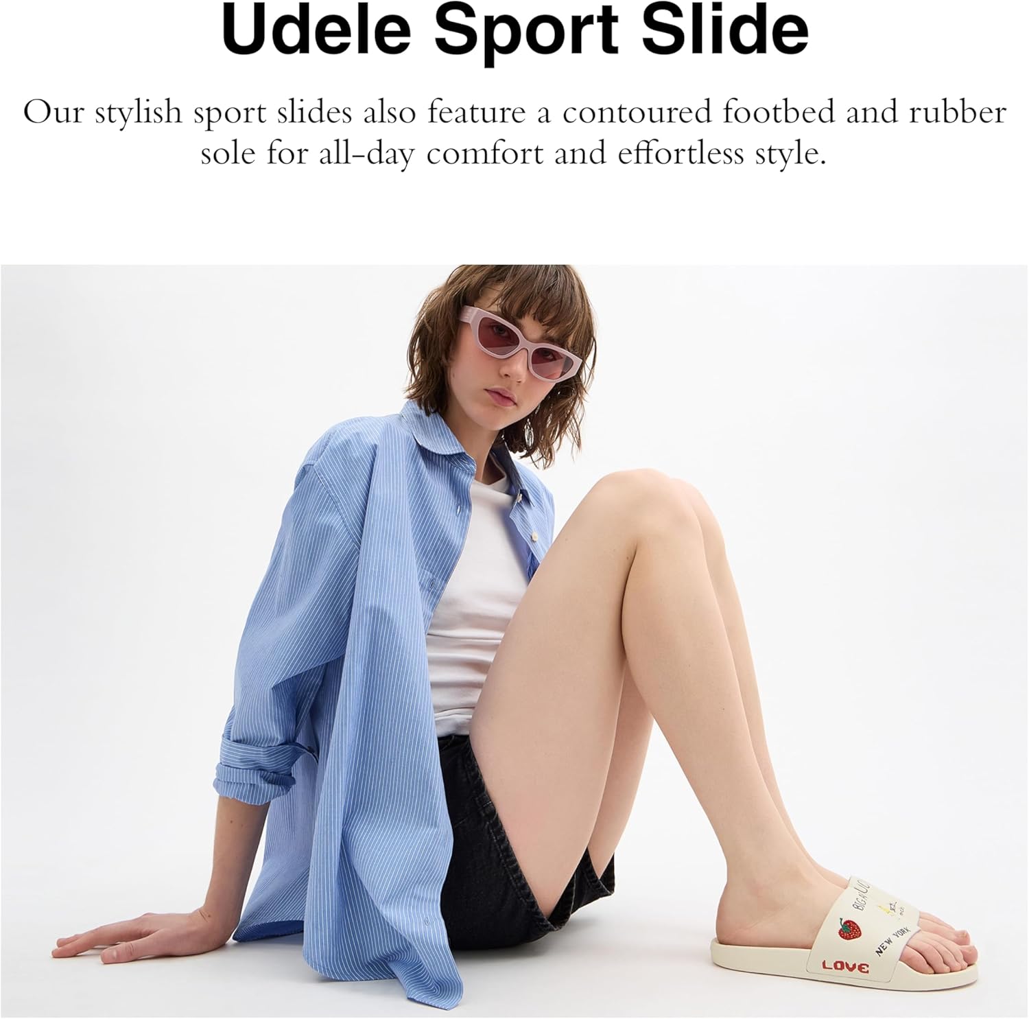 COACH Women's Udele Coated Canvas Slides - Image 2