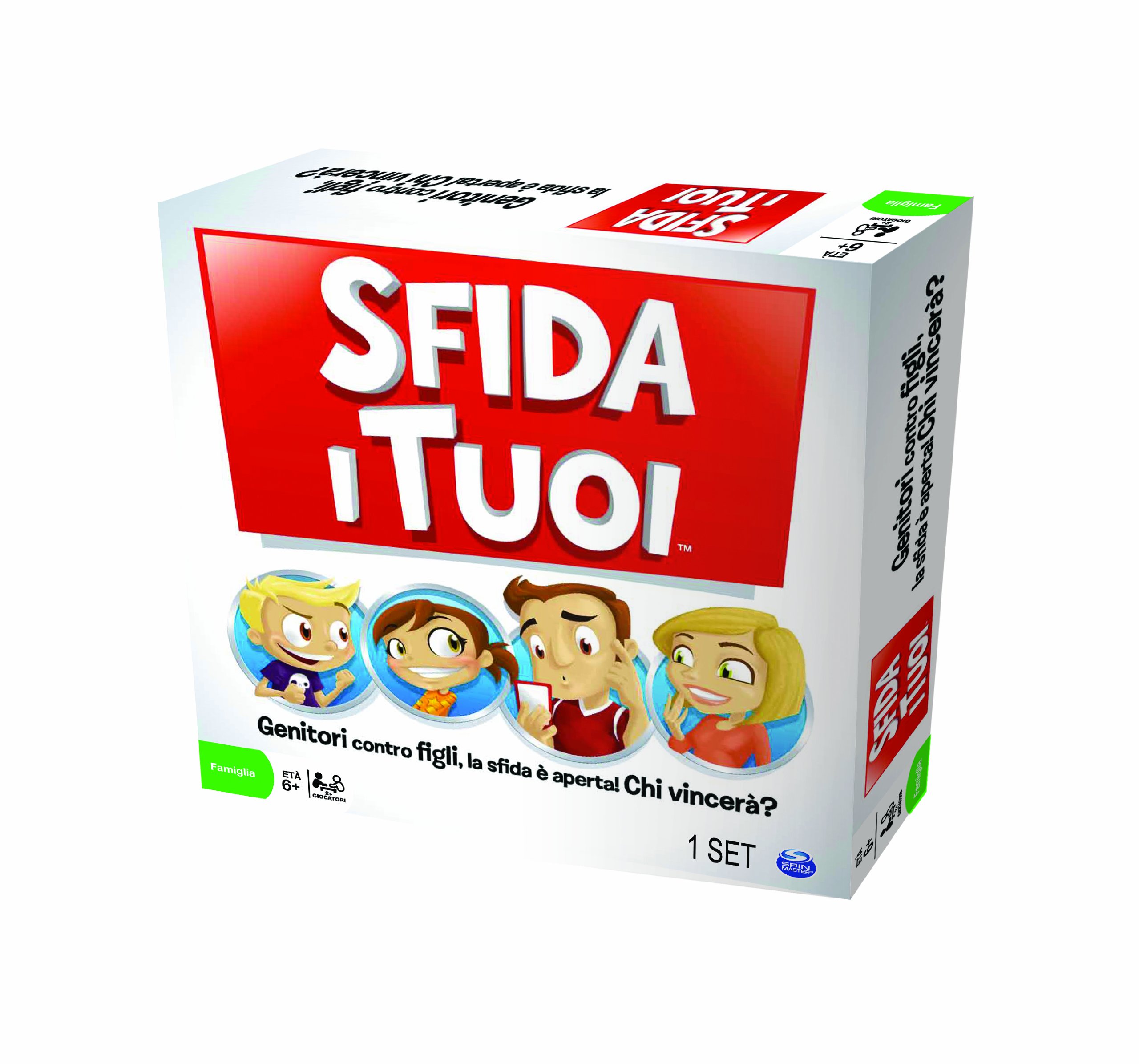 SPIN MASTER Games Gioco mentiroso con Divertenti Occhiali e Carte famiglie-2 -6 giocatori-6065110-Gioco da Tavolo per Bambini 7 Anni + (6065110
