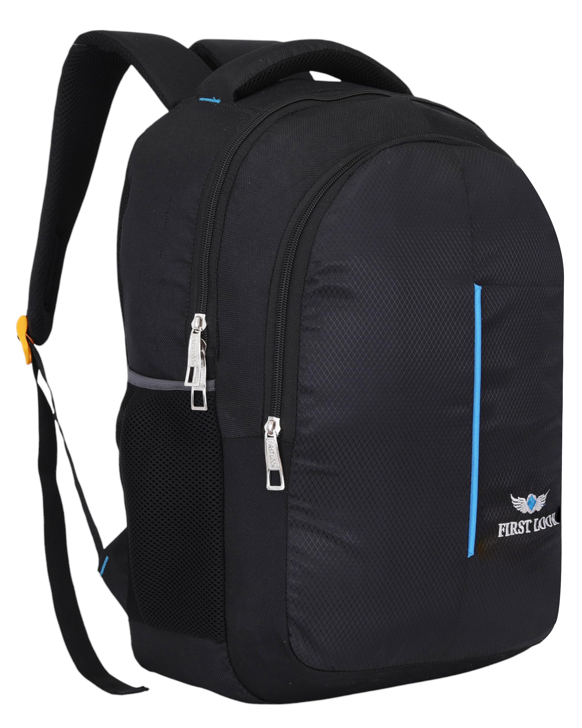 Laptop Backpack | 15.6 inch Laptop Compartment | Unisex Bag for Business, Office, School, College, Travel & Gifting | Men & Women | Black | Durable & Lightweight Backpack-image-0
