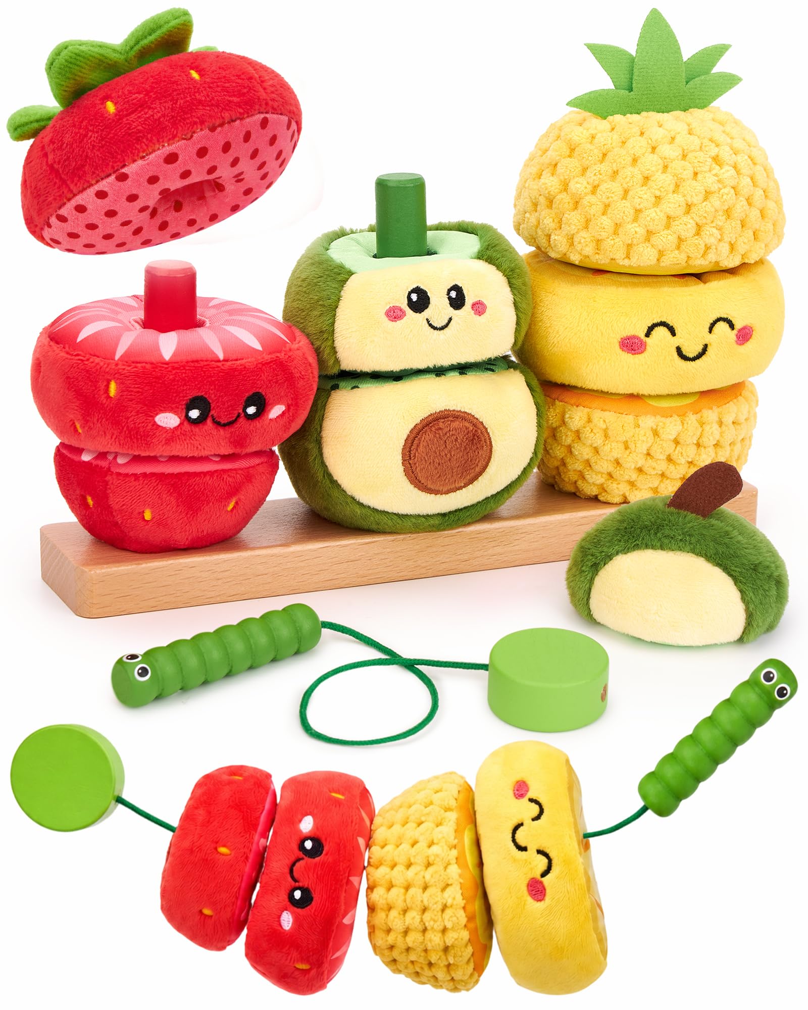 Photo 1 of hahaland Stacking Rings Baby Toy