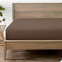 Vista 46 de Bare Home - Sábana bajera ajustable tamaño individual XL, microfibra 1800 muy suave y duradera, para colchones altos; color blanco