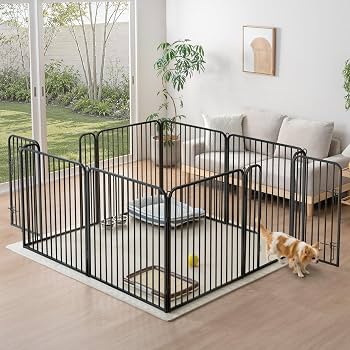 Amazon.co.jp: タンスのゲン ペットサークル RENEW 高さ 60cm 2ドア