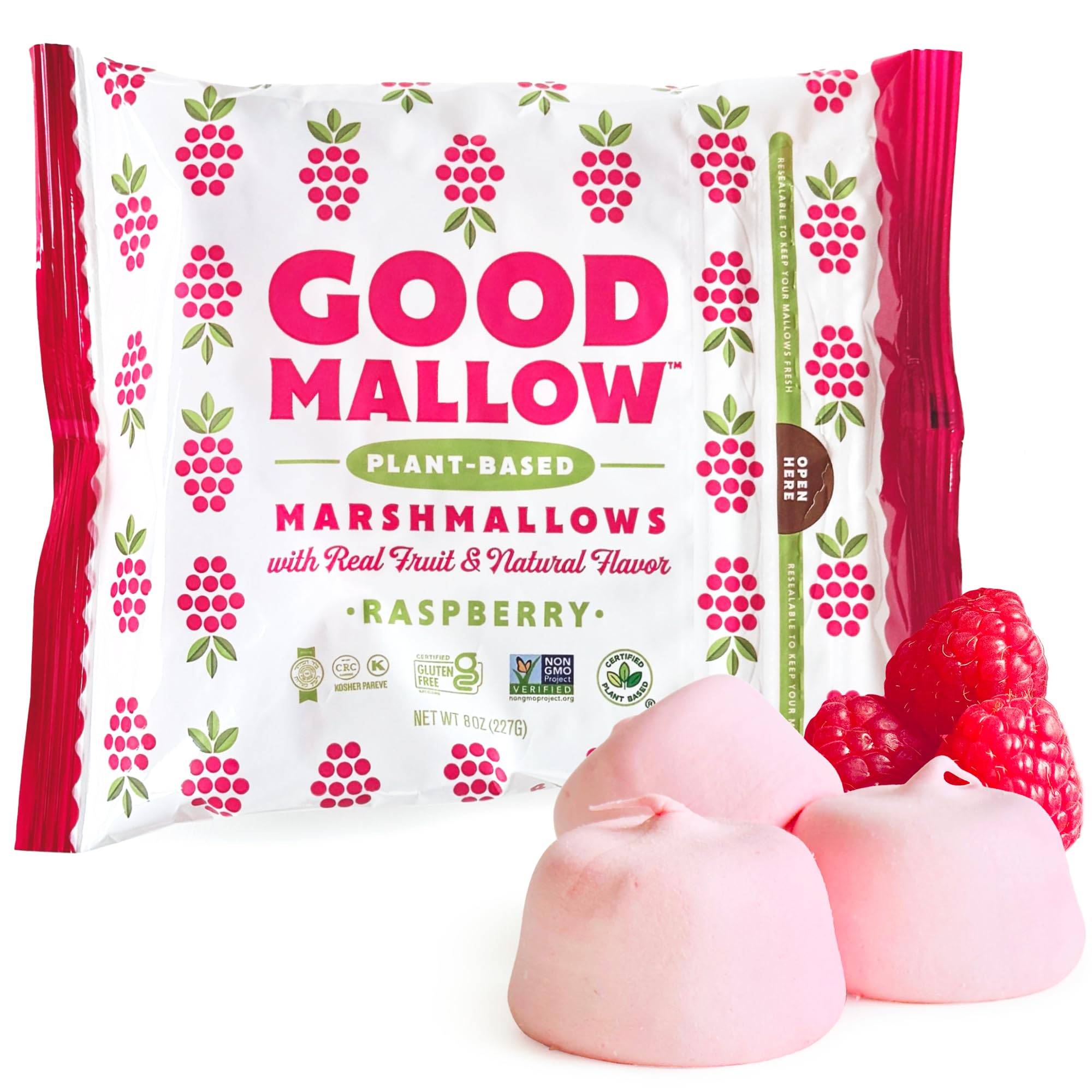 Amazon.com : GoodMallow Vegan Marshmallows - Large Kosher Halal
