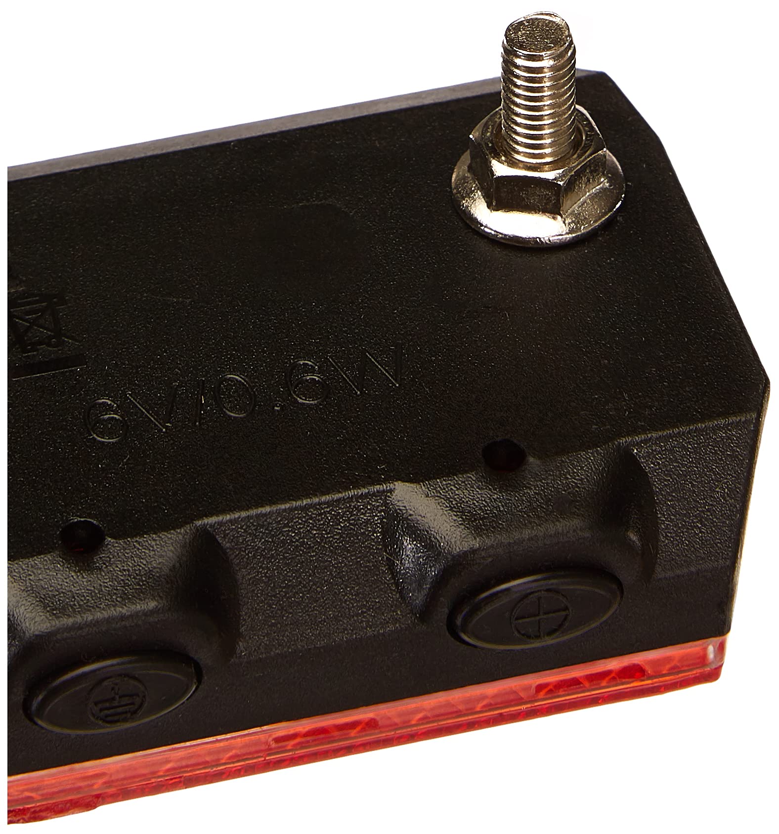 Fanterale Posteriore Fischer Dynamo LED Per Bici - Luce Rossa, Da Portapacchi, Con Riflettore