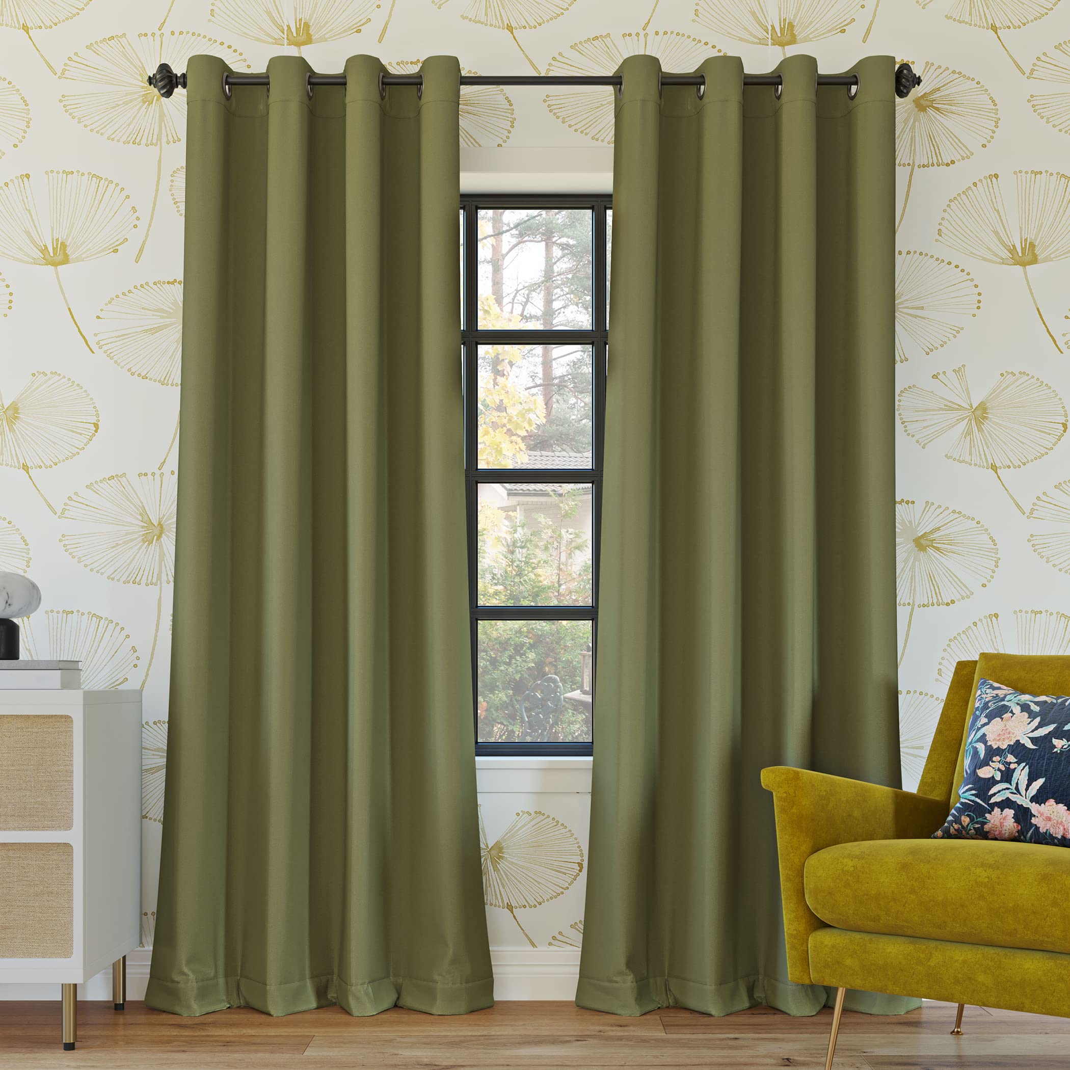Sun Zero Nordic Theater Grade Curtains