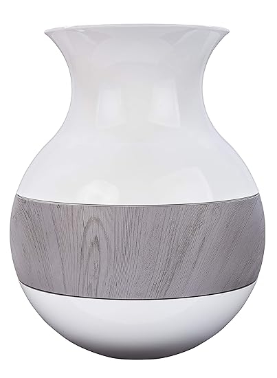 SL-7954-03 Wireless Door Chime and Push Button, White/Weathered Wood