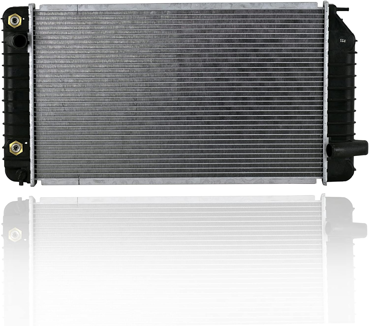 Radiator - Cooling Direct OEM 1344 Compatible/Replacement for 92-93 Chevrolet Beretta/Corsica 6Cy 3.1L - Plastic Tank Aluminum Core - 52456222 1-Row