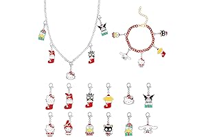 Hello Kitty And Friends Necklace, Bracelet, And 12 Sanrio Character Charms Advent Calendar 2023