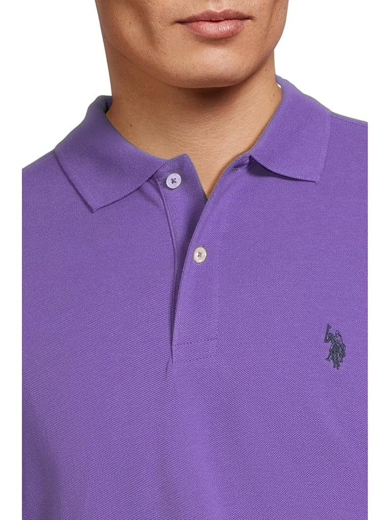 U.S. POLO ASSN. Solid Cotton Pique Polo with Small Pony