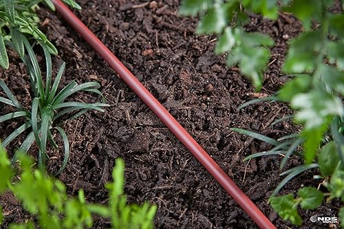 Miniatura 3 de Raindrip R251DT Tubo de suministro de riego por goteo de 1/4 de pulgada, 50 pies, 1/4 pulgadas x 50 pies, para goteros de riego, emisores de goteo,