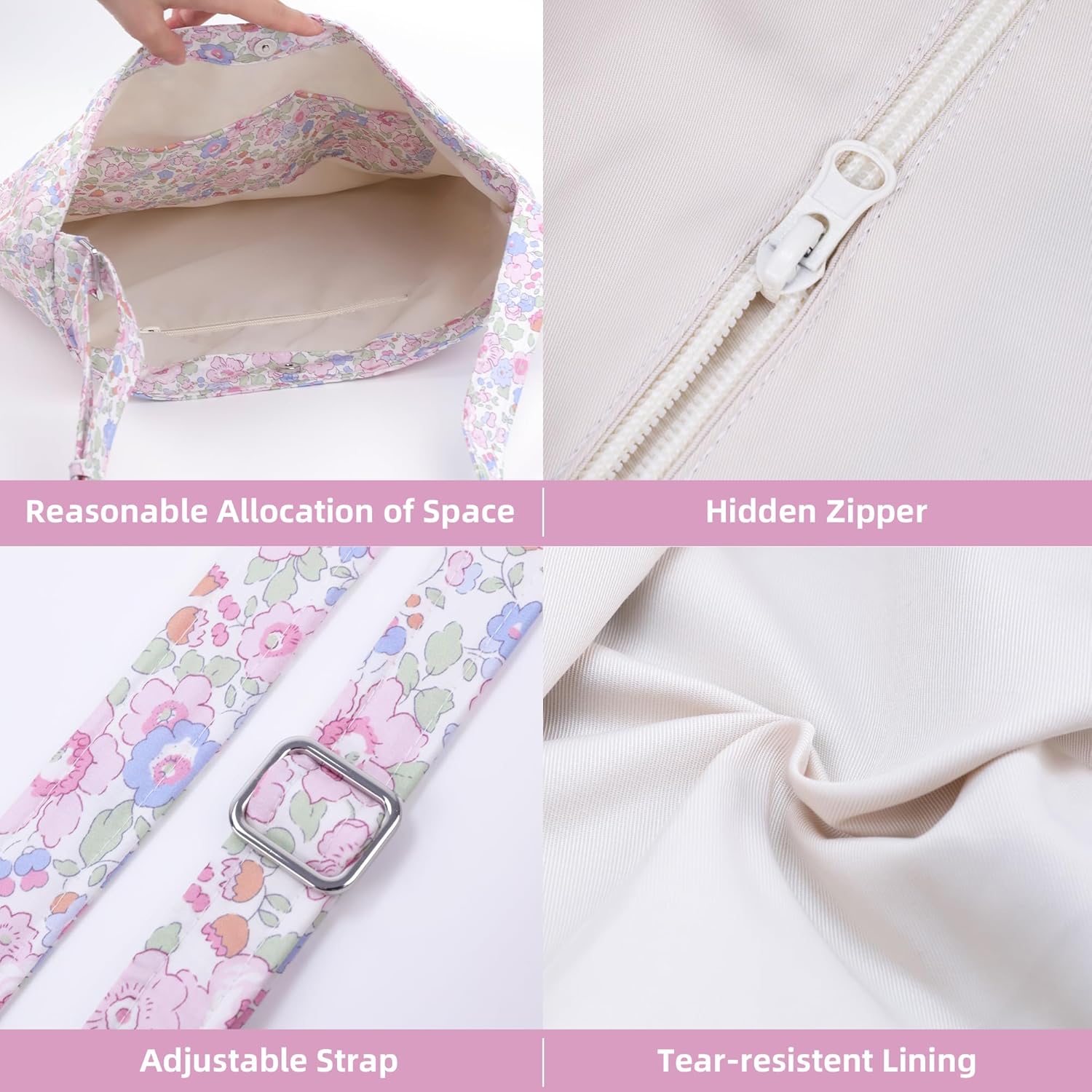 DGAZ Fashion Messenger Bag, Crossbody Bag with Adjustable Shoulder Strap, Gift Ideas for Women