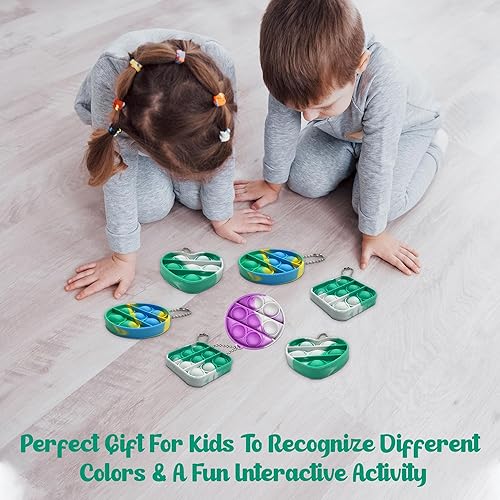 Miniatura 8 de Conjunto de juguetes sensoriales para ansiedad de dinosaurio, juguete sensorial para apretar, herramienta para aliviar el estrés para niños y