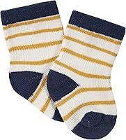 Vista 5 de Gerber Baby Boys' 6-Pair Wiggle Proof Sock