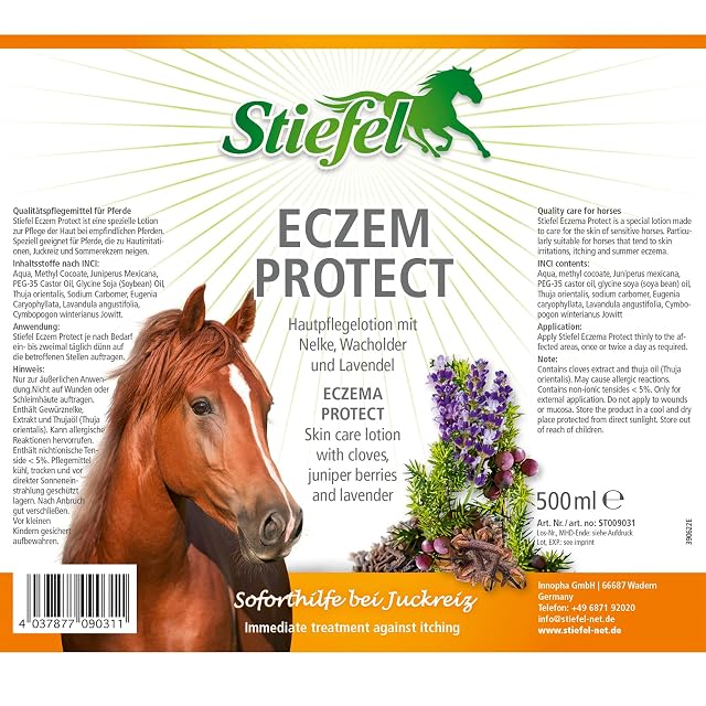 Foto 3 de 5 de Stiefel Eczemprotect para Caballos 500 ml