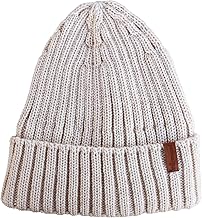 Thermopad Merino-Beanie - Strickmütze für Damen und Herren I Woll-Mütze mit Umschlag I Wintermütze aus Merino-Wolle mit warmem Polarfleece Innenfutter